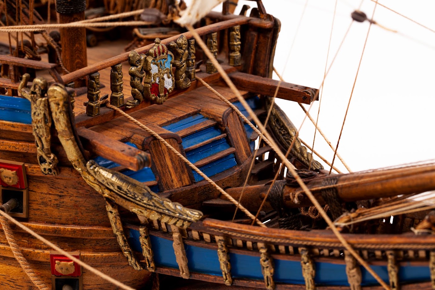 Regalskeppet Vasa, träbyggsats (1:75) - 9