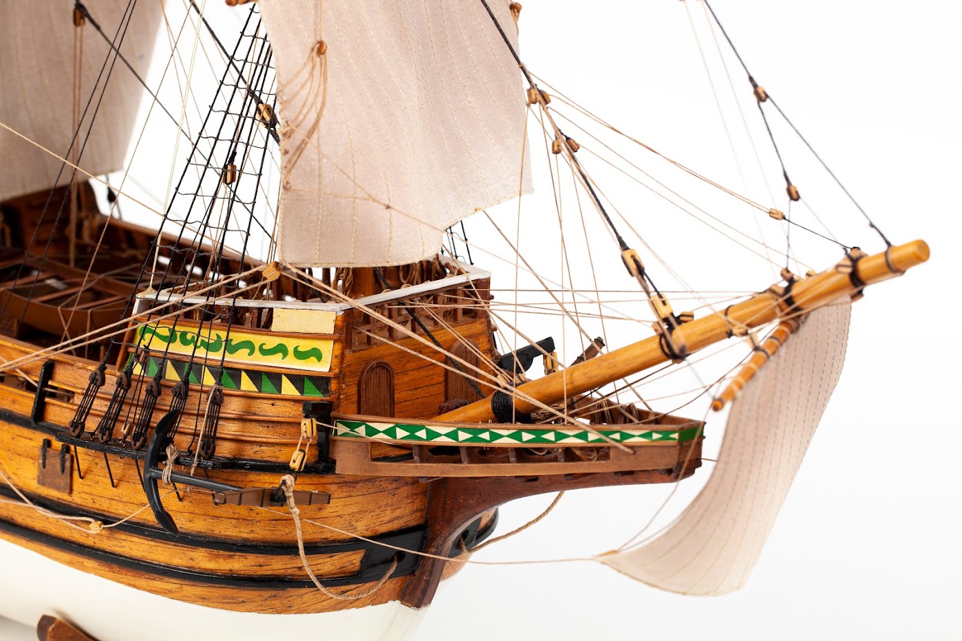 Mayflower träbyggsats (1:60) - 3