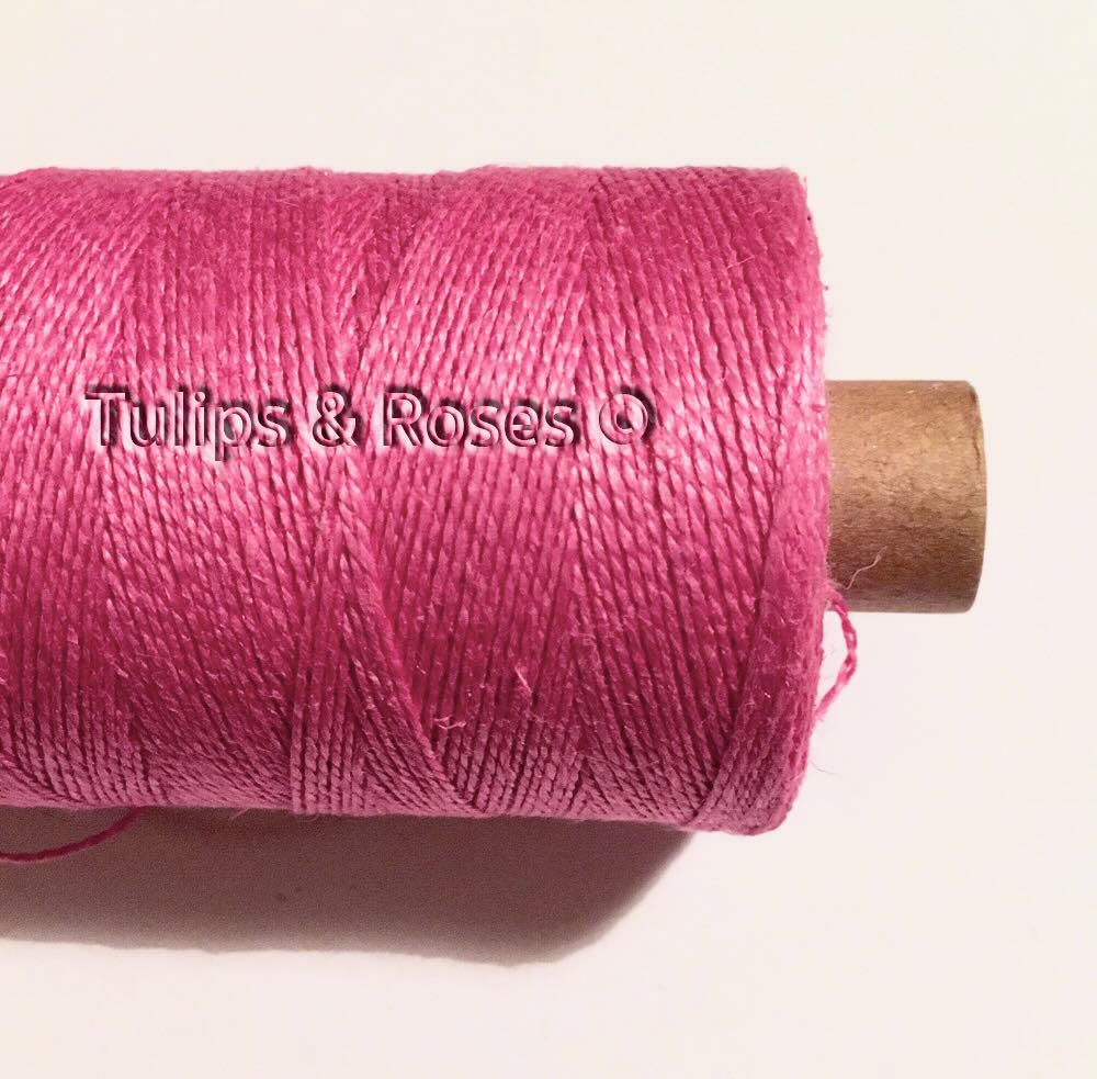 Lingarnstråd 16/2 till broderi Rosa och lila nyanser - 7
