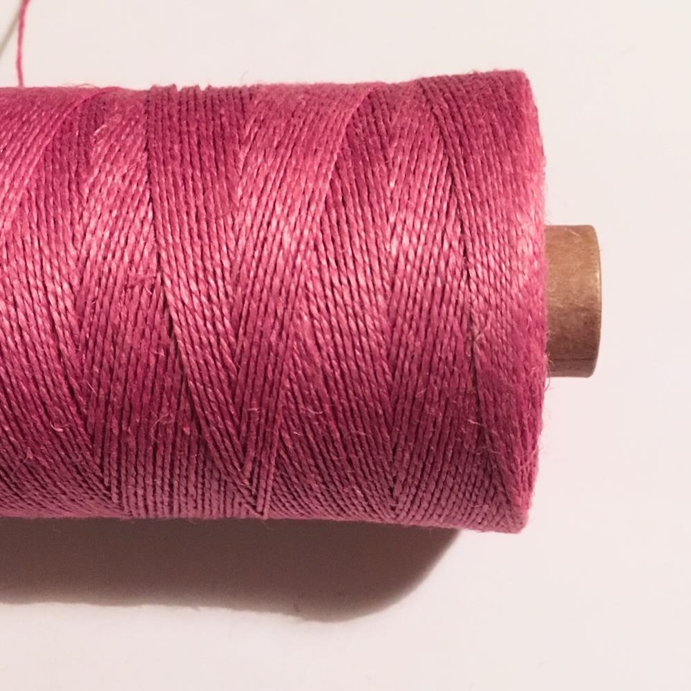 Lingarnstråd 16/2 till broderi Rosa och lila nyanser - 5