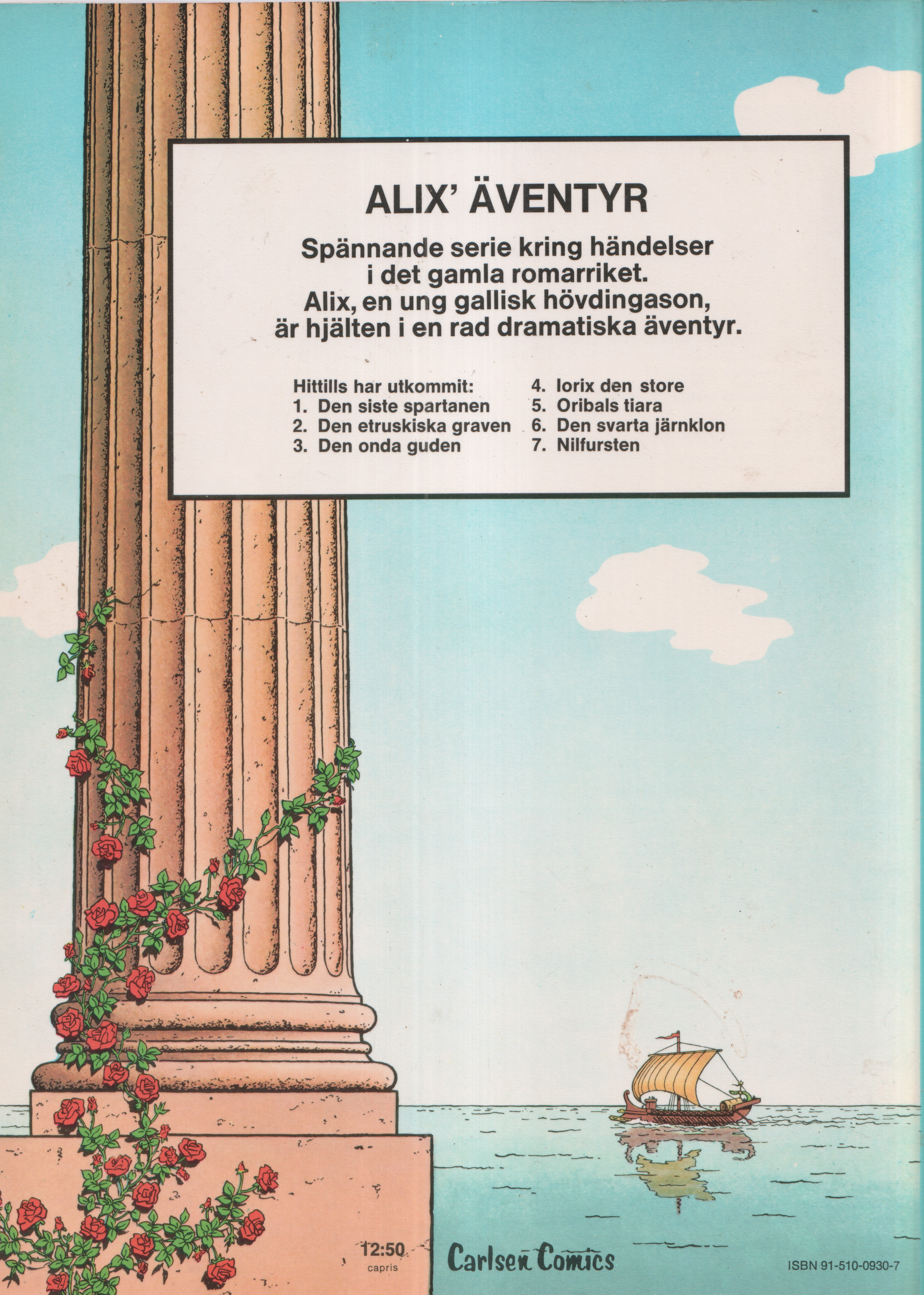 Alix äventyr 7 Nilfursten begagnad - 2