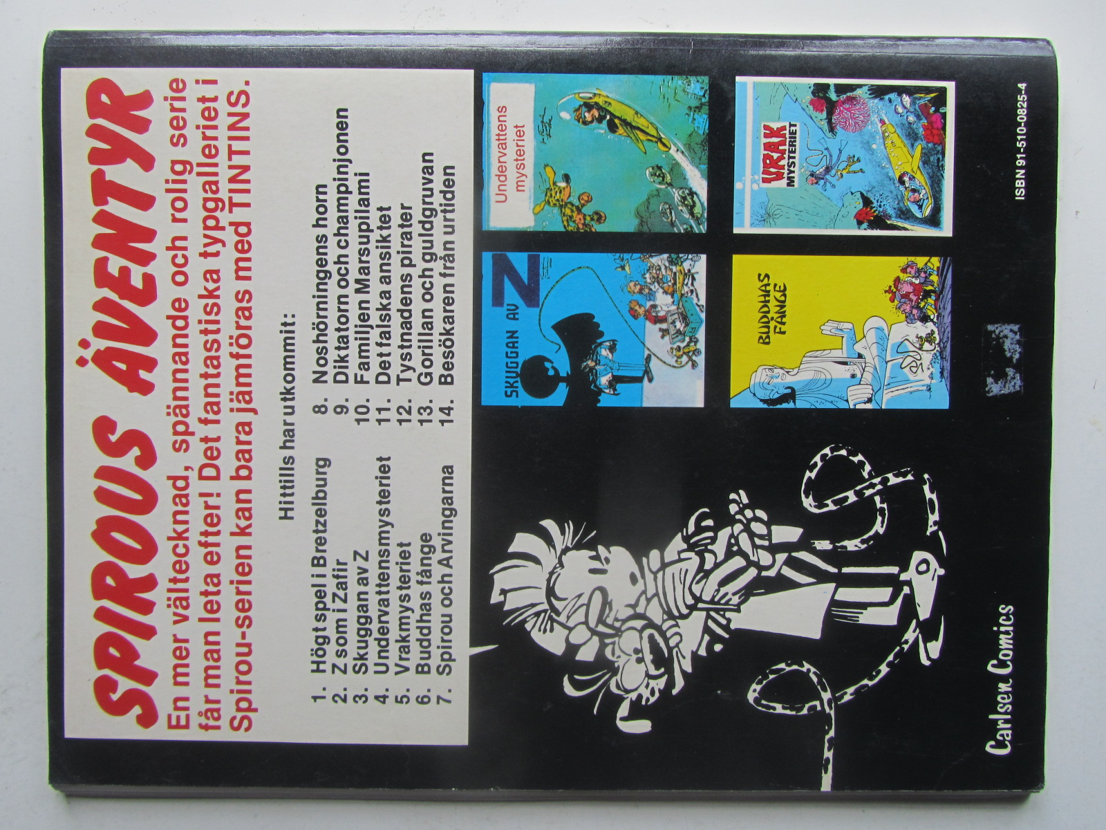 Spirou 10 Familjen Marsupilami 2:a uppl. - 2