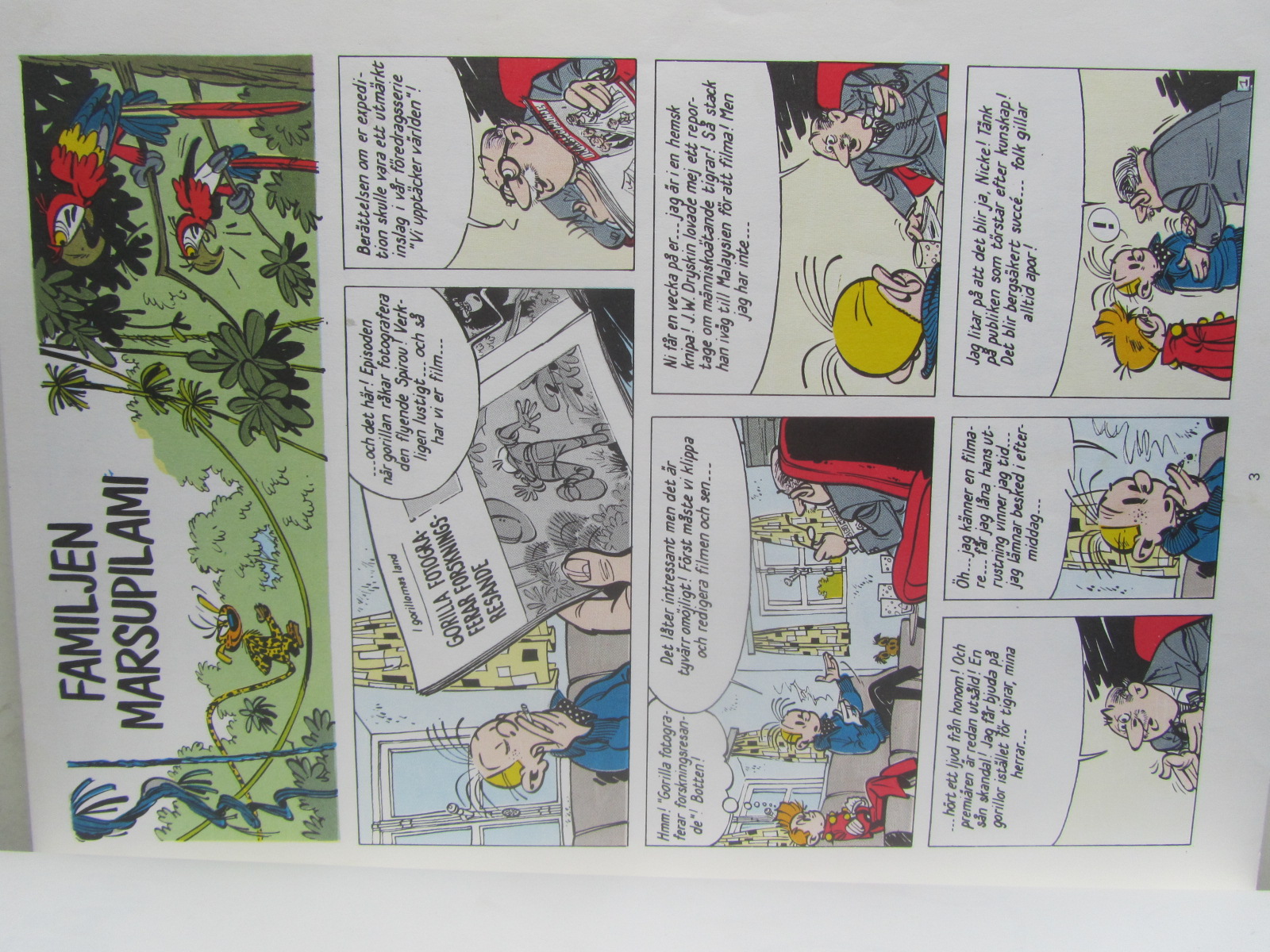 Spirou 10 Familjen Marsupilami 2:a uppl. - 3