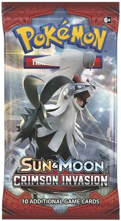 Pokemon Sun & Moon Crimson Invasion Booster