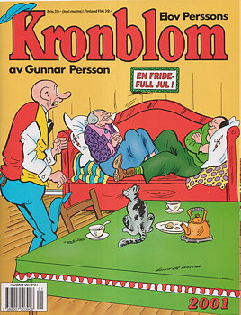 Kronblom Julalbum 2001 Begagnad