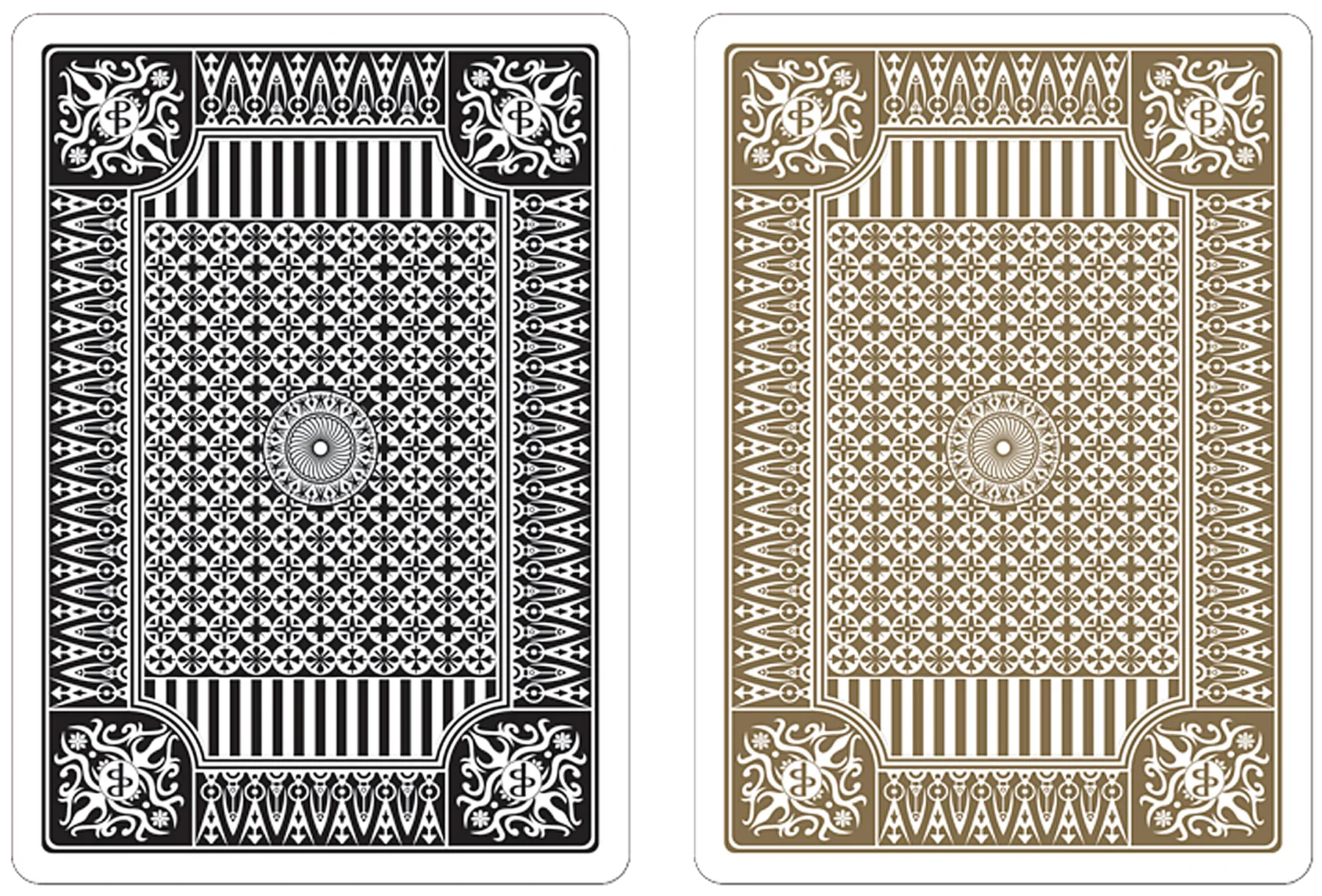 Prem Cards Poker Black/Gold