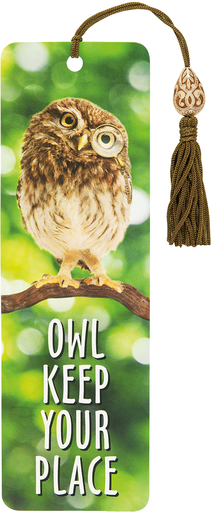 Beaded Bkmk Owl Keep Your Place