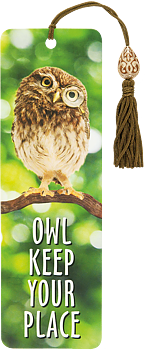 Beaded Bkmk Owl Keep Your Place