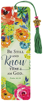 Beaded Bkmk Be Still And Know