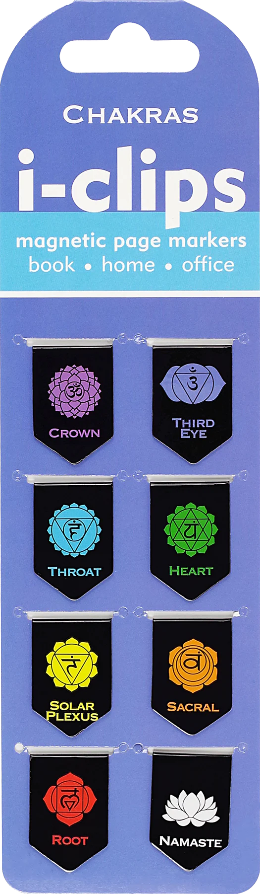 Iclip Magnetic Bkmk Chakras