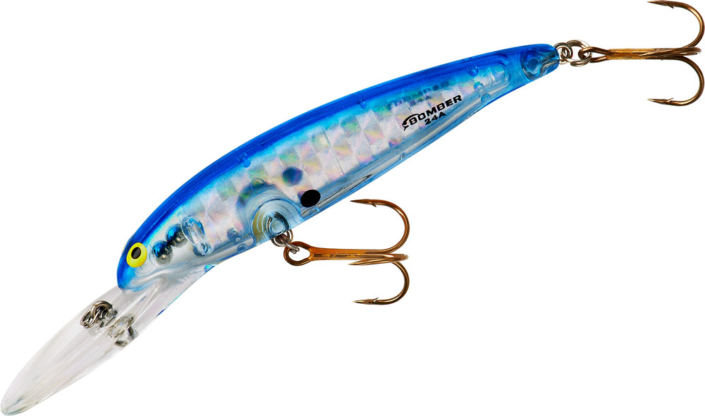 Bomber Deep Long 24A wobbler för trollingfiske efter gös gädda och andra predatorer