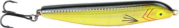 vicke slim 18g 85mm är ett långkastande havsöringsdrag som kan fiskas grunt. färg: rf