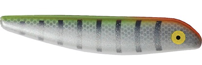 vicke slim 18g 85mm är ett långkastande havsöringsdrag som kan fiskas grunt. färg: pbcr