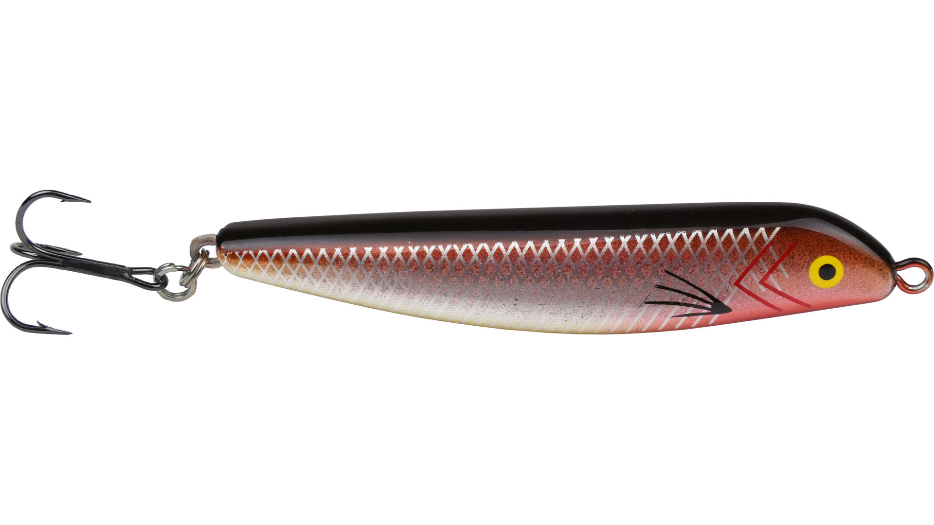 vicke slim 18g 85mm är ett långkastande havsöringsdrag som kan fiskas grunt. färg: gph