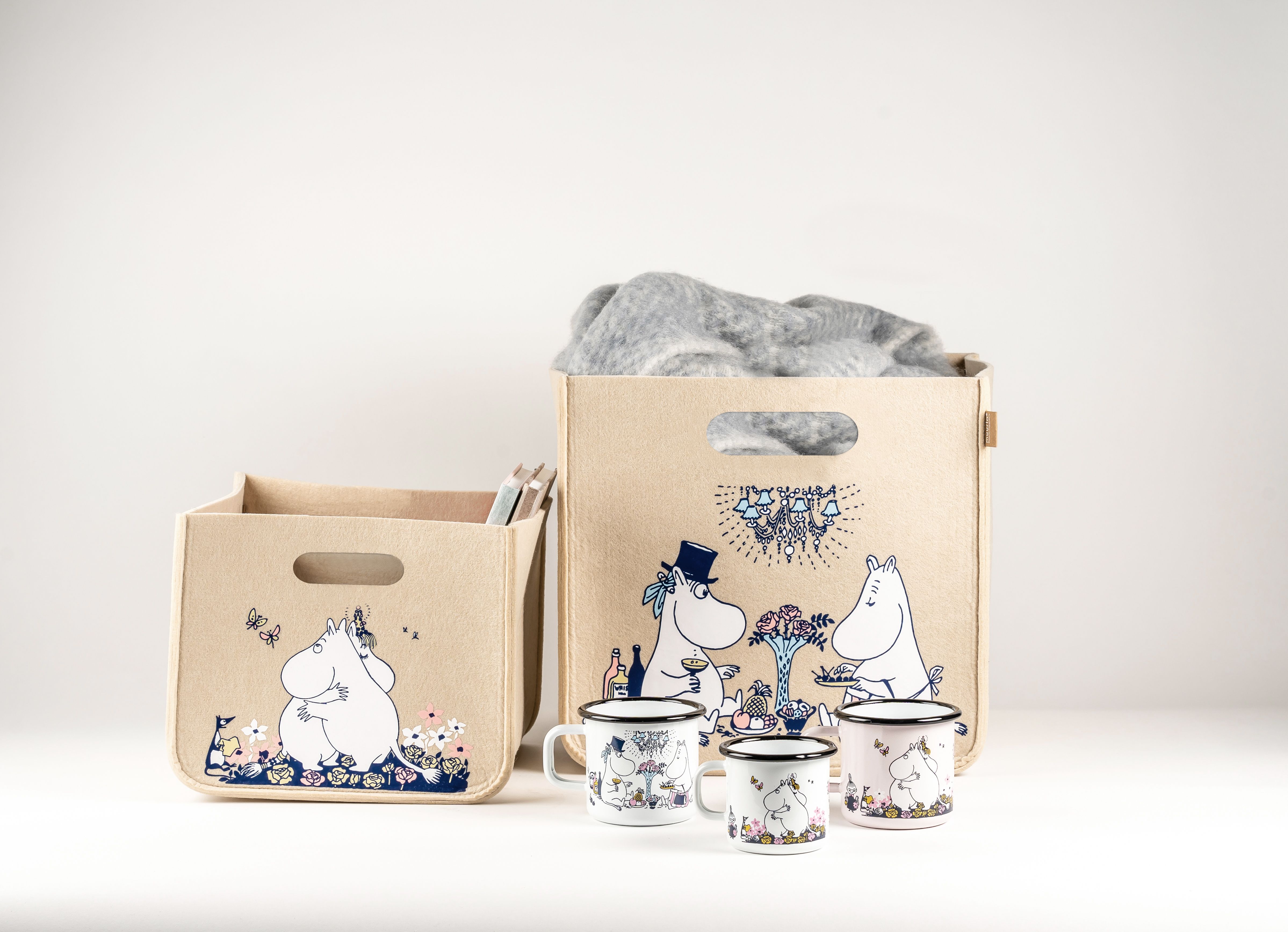 Moomin Storage Basket - Hug - 2