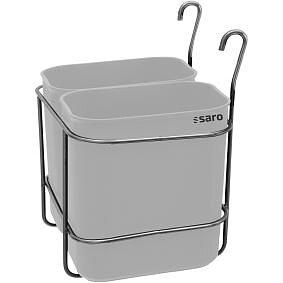Waste container for serving trolley 