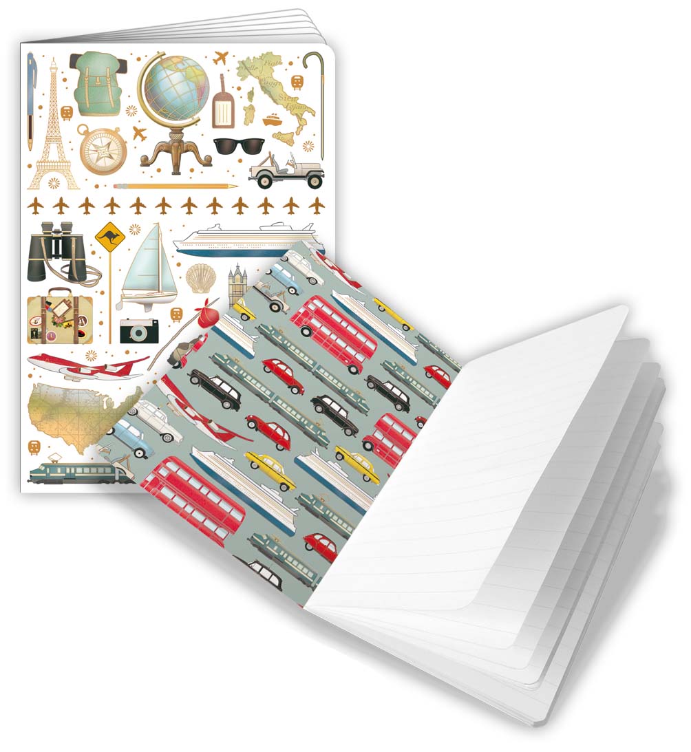 Splendid Notes Vehicles, A6 notebook