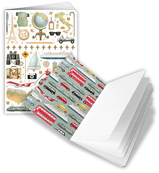 Splendid Notes Vehicles, A6 notebook