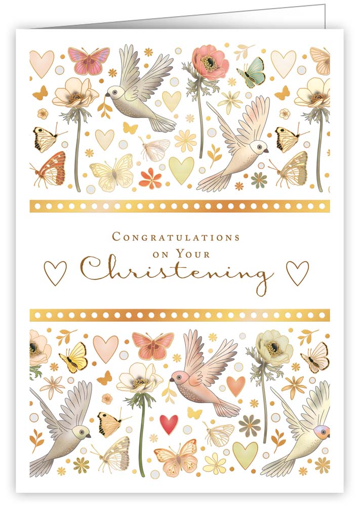 Congratulations on your Christening, Greeting Card