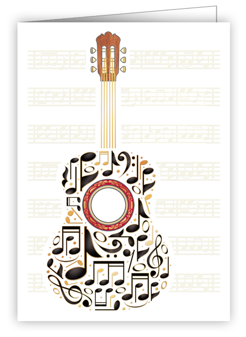 Guitar, Minicard 