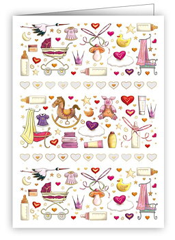 Baby Accessories, Mini Card