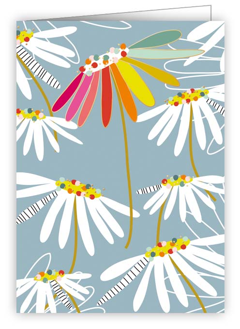 Daisy Flower, Minicards Pretty in Print