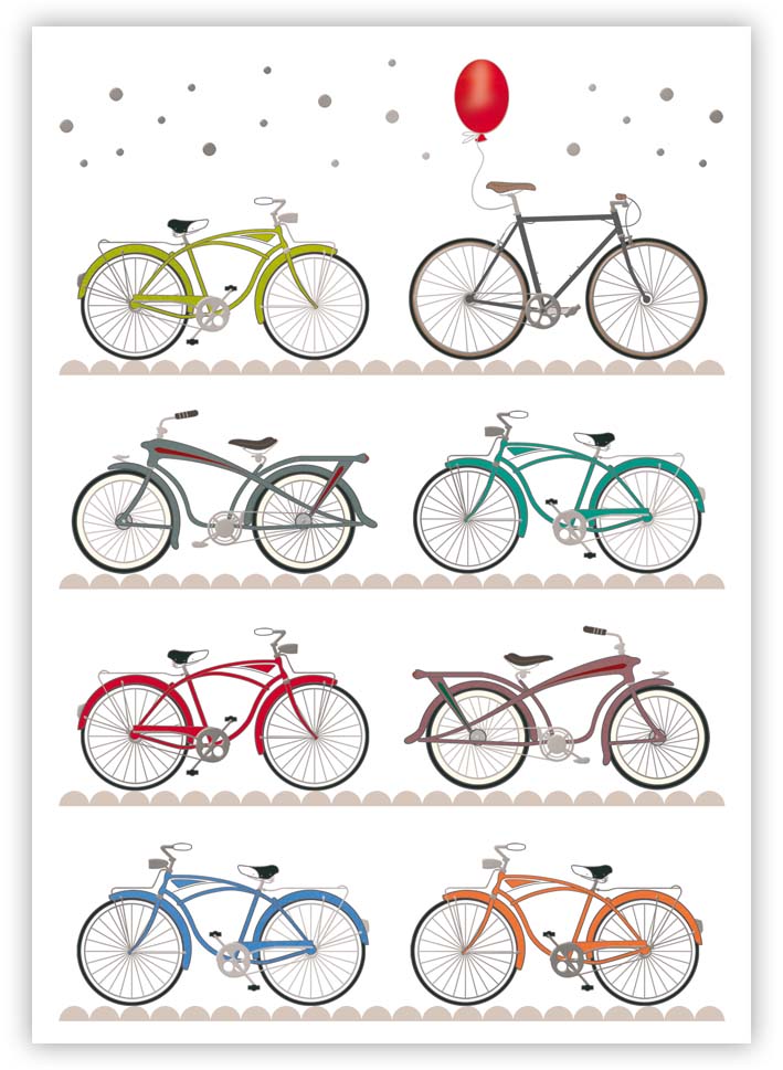 Postcards, Bicycles