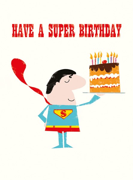 Super Birthday, Everyday Single Card