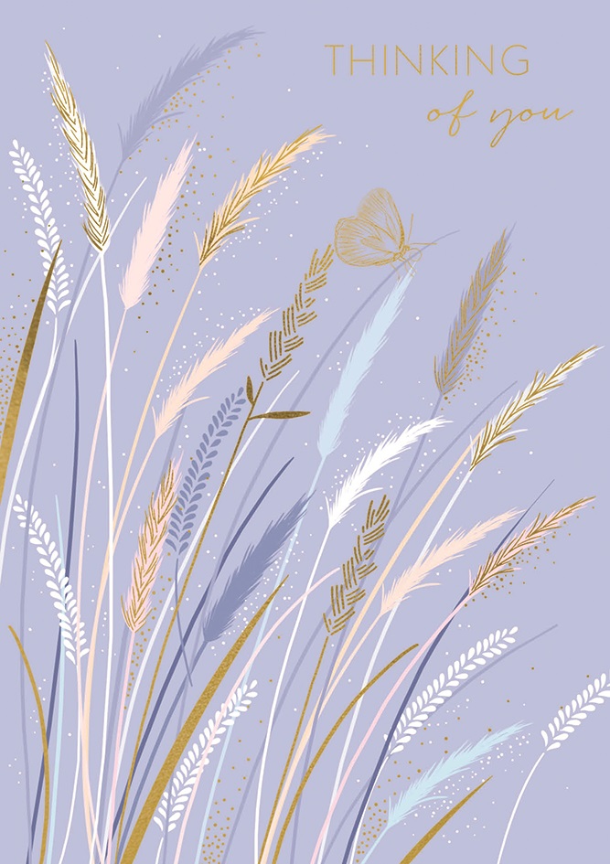 Thinking Of You Wheat & Butterfly, Everyday Single Card
