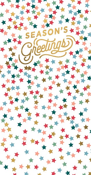 Come & Gather Stars, Xmas Single Card