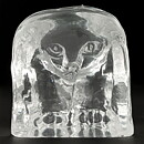 エリック・ホグラン  クリアガラスの動物   (8cm)  1960年代 H1997