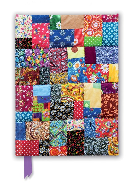 Patchwork Quilt, Foiled Journal