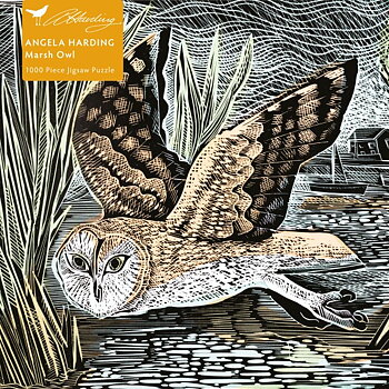 Angela Harding: March Owl, 1000-piece jigsaws