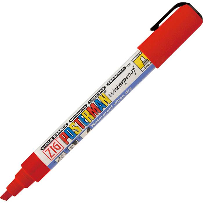 ZIG Posterman 6mm vattenfast r
