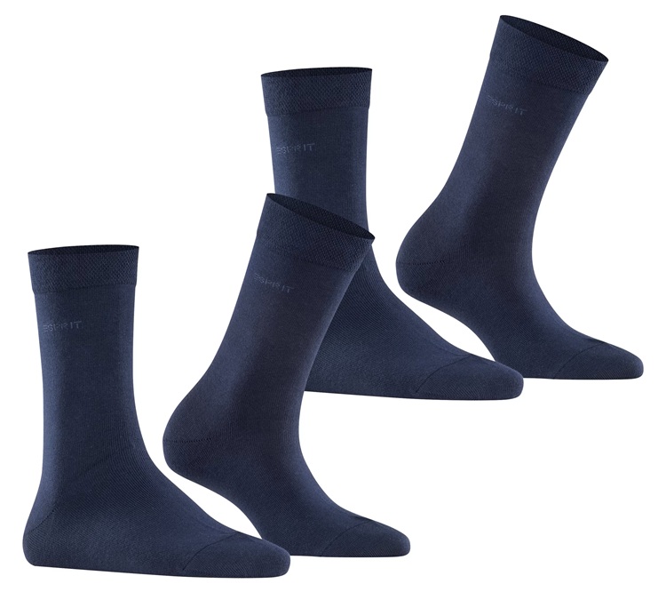 2-Pack Esprit Basic Comfort Blå, Dam