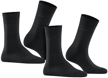2-Pack Esprit Basic Comfort Svart, Dam