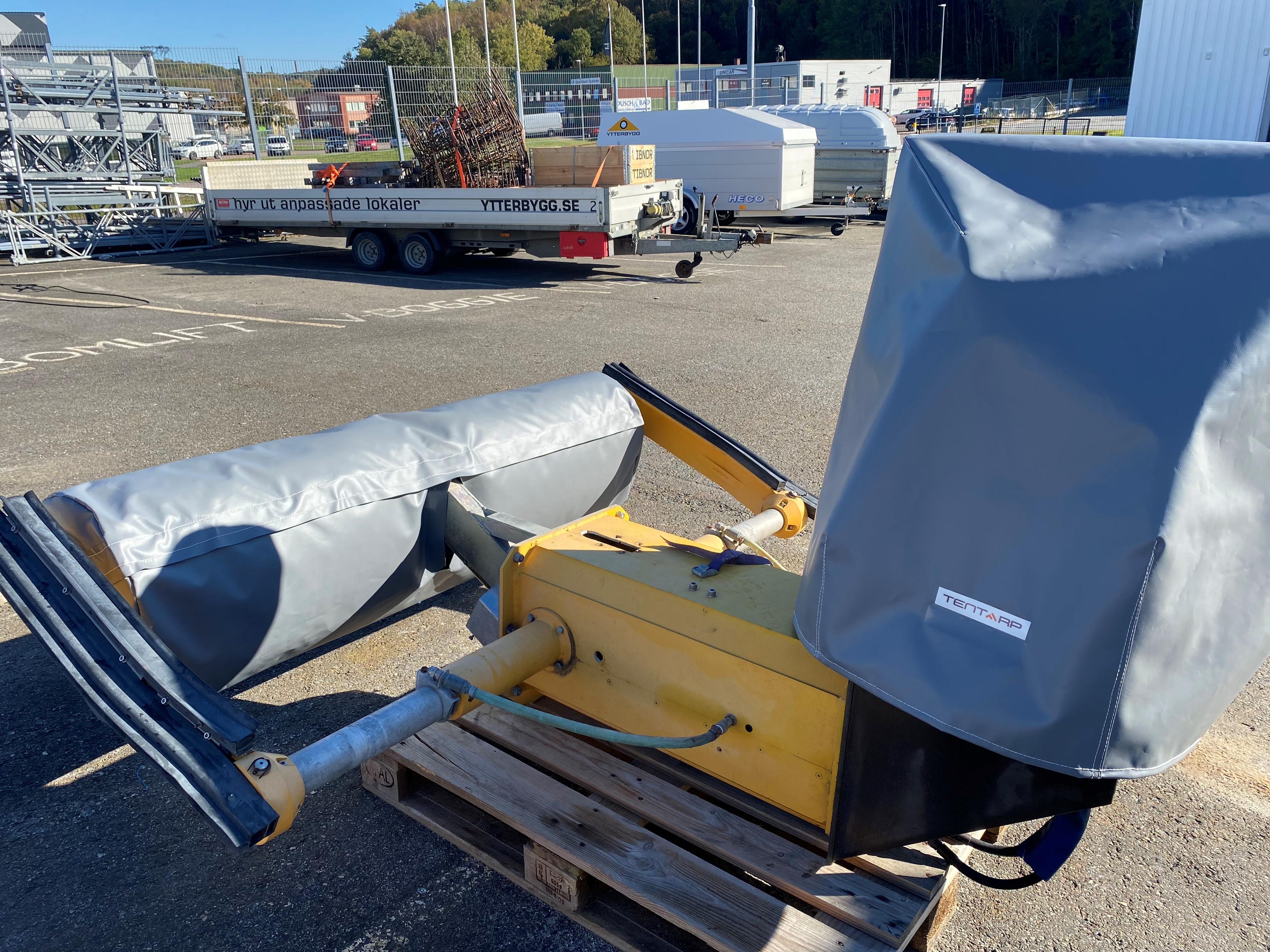 huv över sopagregat