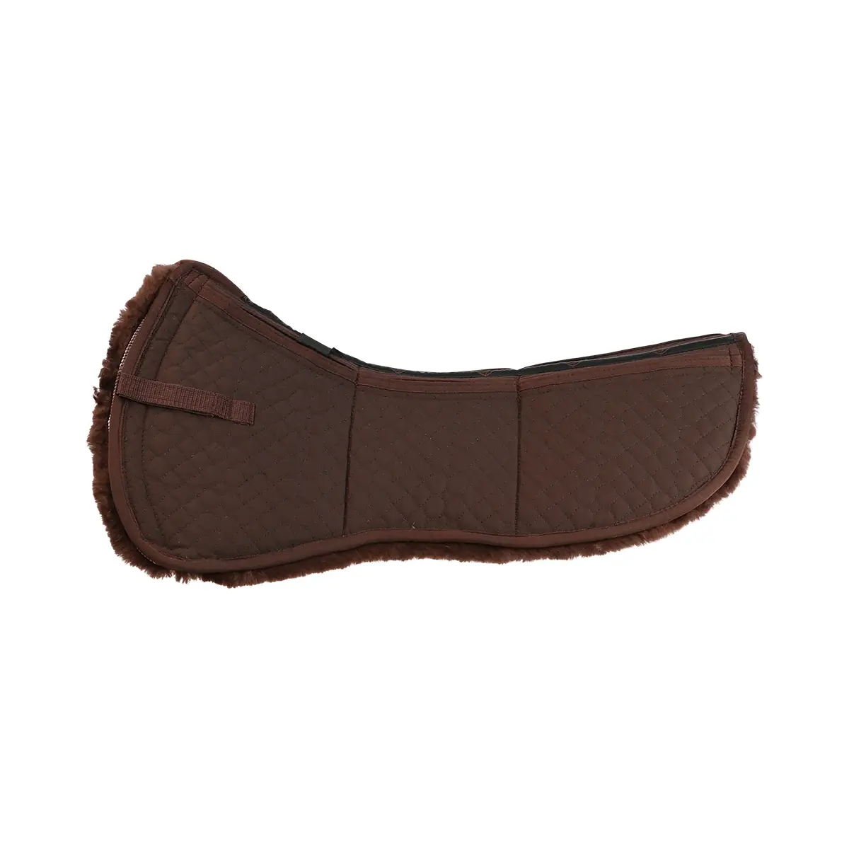 EDIX® Halfpad / Correctionpad med äkta Merinoull (inkl. lägg) - brun - 13