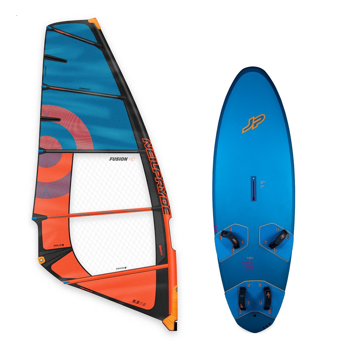 Freeride package JP Magic Ride ES 2026 with Neilpryde Fusion HD 2026 rig