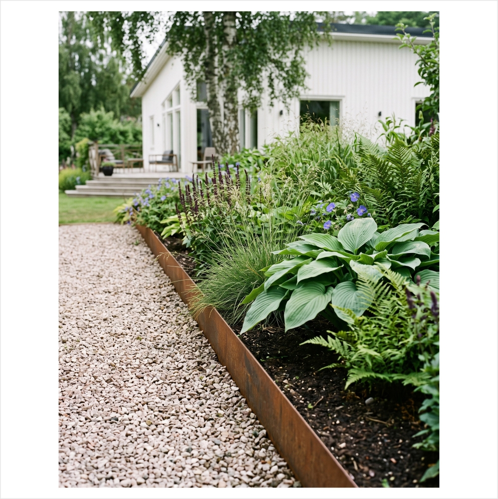 Kantstöd Smidig - Corten 2250X300X3 mm - 5