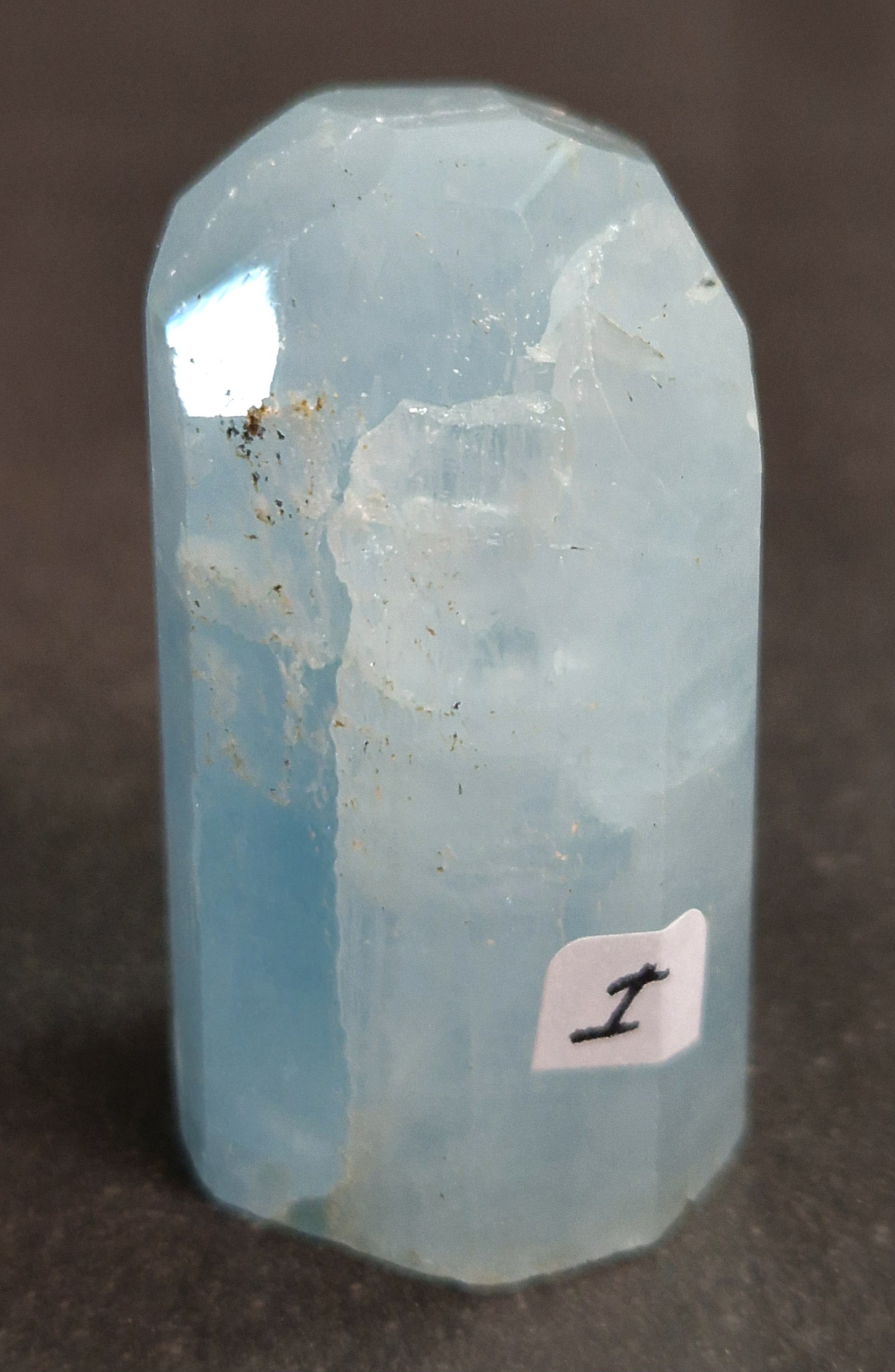 Akvamarin AA - Slipad/Rå - 10