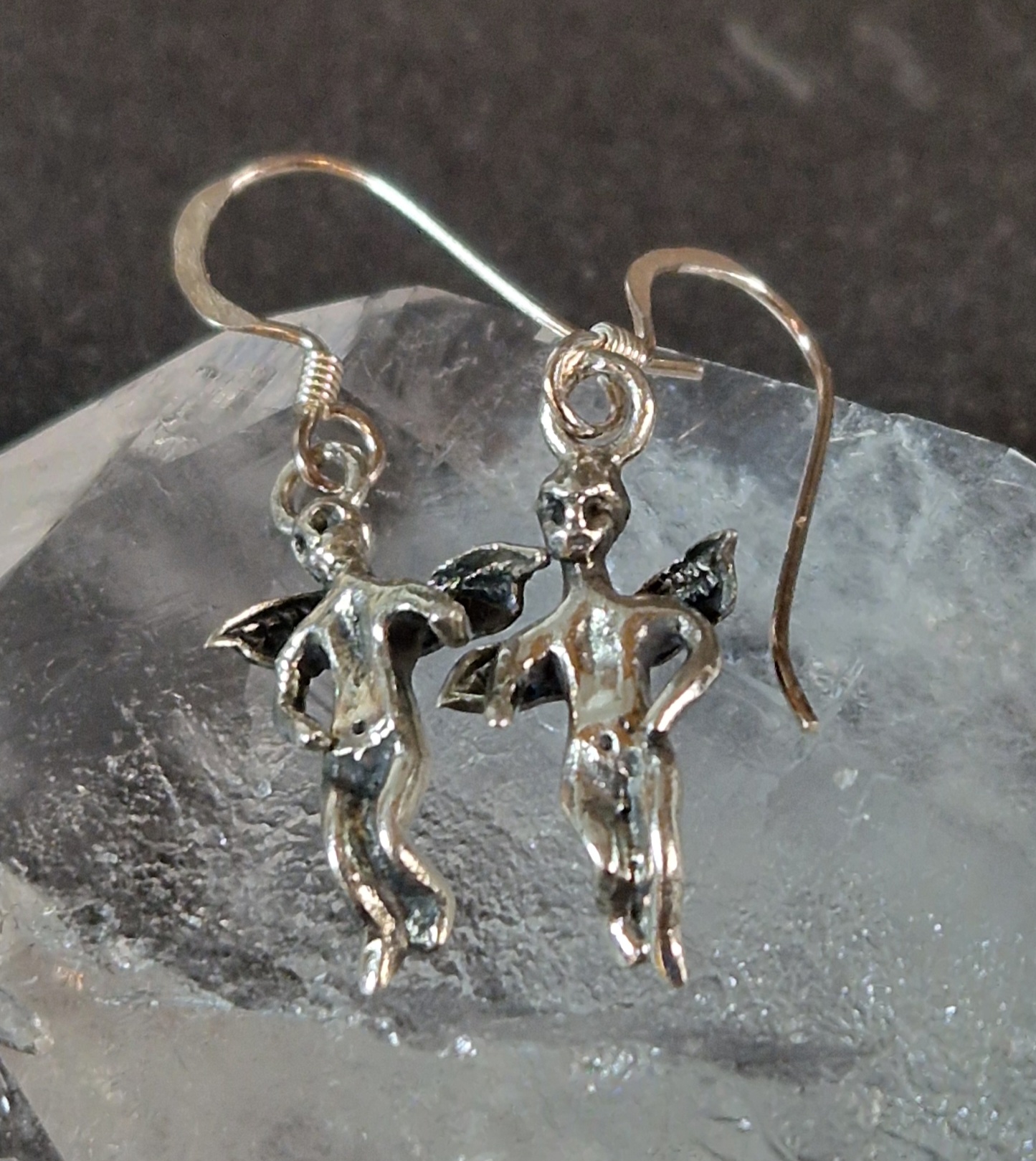 Winged Aliens Örhängen i Silver