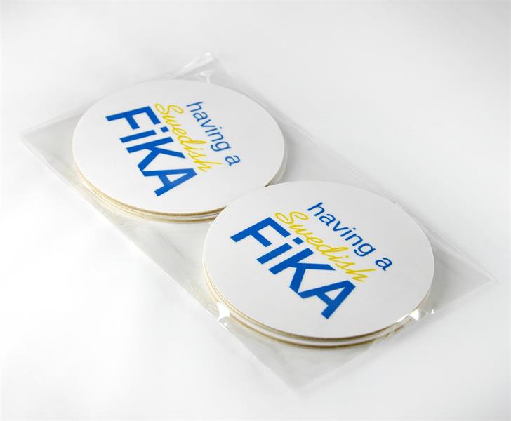 Glasunderlägg - Having a Swedish Fika - 2