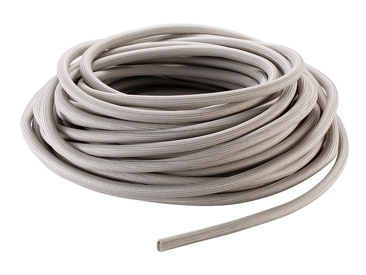 M Universal Cable Sock Self Wrap Basic 19mm Silver 50m