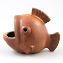 Gunnar Nylund (1940s) Brown Swelling Fish 15 cm