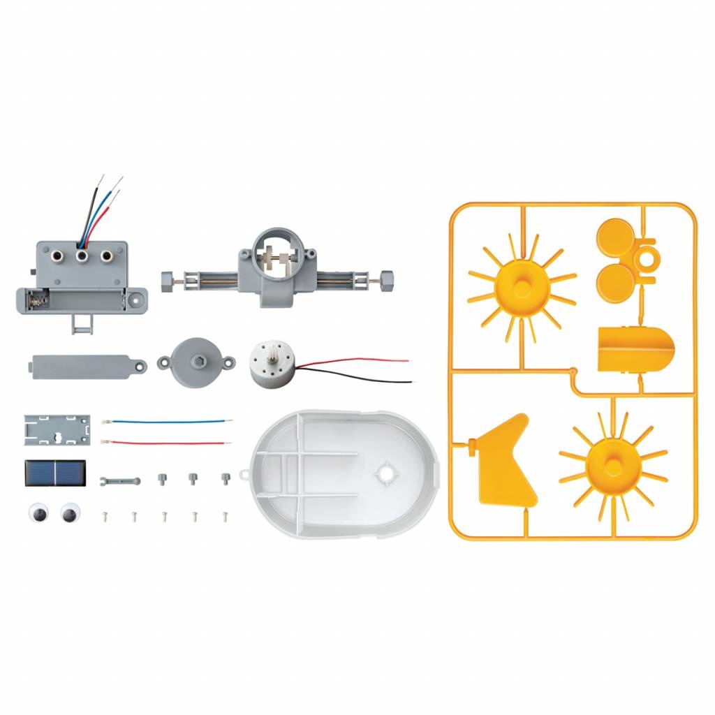 Rakennusmallirobotin osat