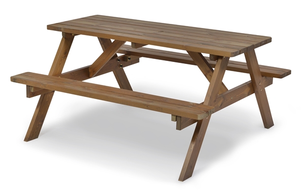 Picnic A-modell Kanel från Hillerstorp i kanellaserad FSC-märkt furu