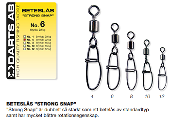 Beteslås Strong Snap