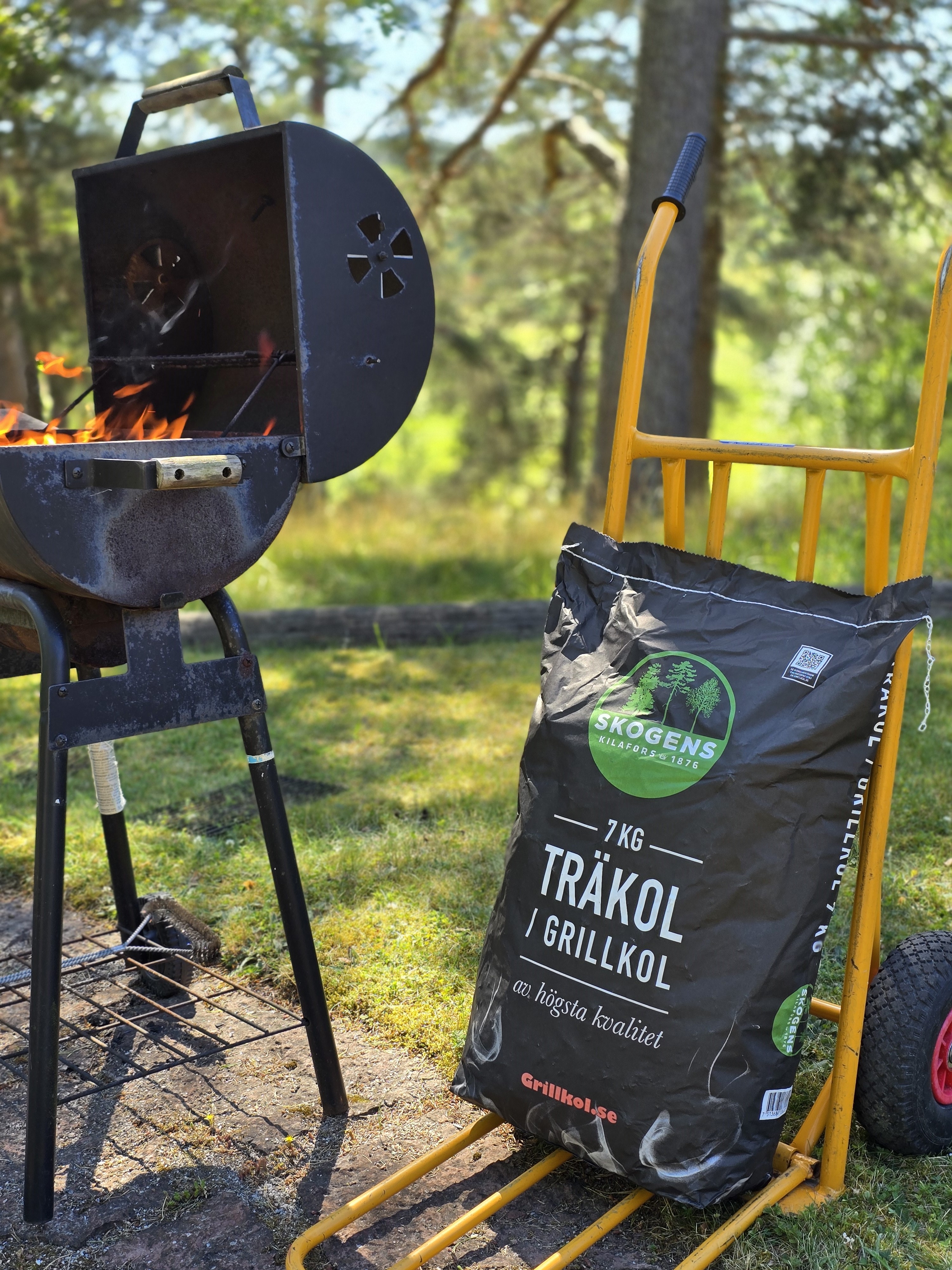 Grillkol, FSC-märkt, 7 kg