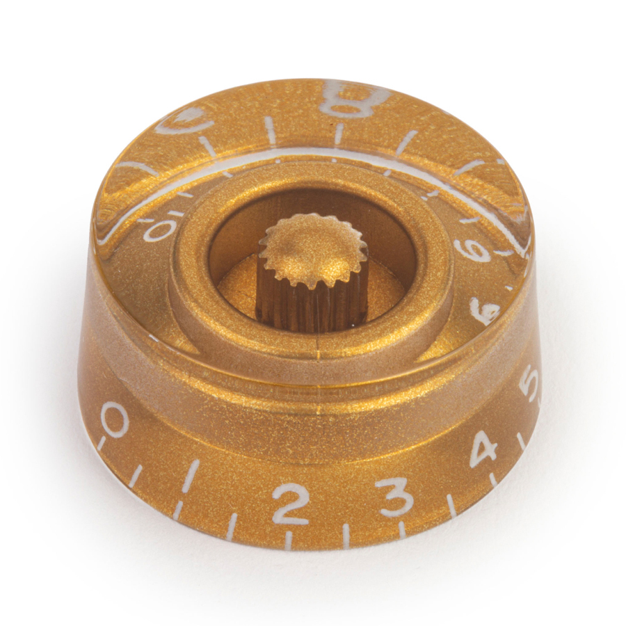 Speed Knob For Les Paul, Gold (Metric size)